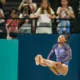 Simone Biles The Olympics Gold Medalist is said to be the First Woman to complete triple flip #Paris2024…see more