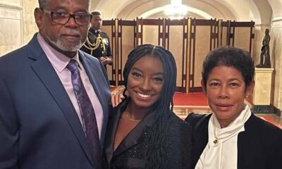 “My Greatest Cheerleader” – Simone Biles Gives Emotional Shoutout to Her Father, Ronald Biles, While Calling Her Mother, Nellie Biles, Her Backbone