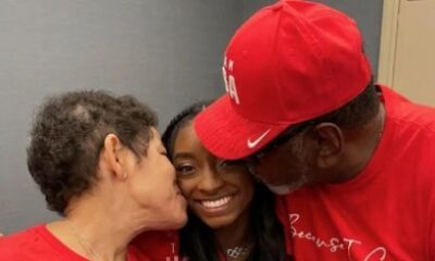 JUST IN: Simone Biles starved as child by addict mom, adopted by grandparents who ‘calm’ her in comps and she... See more