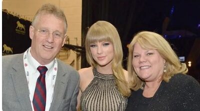 Taylor Swift's parents delight fans with dance moves and gifts at Wembley Concert Taylor Swift’s parents, Andrea and Scott, were the life of the party as they joined 92,000 fans... SEE MORE