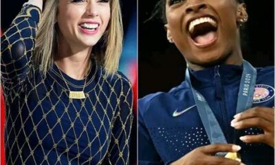 JUST IN: Taylor Swift says Simone Biles made her interested in women in sports. “She’s a strong woman, and what she does always feels like magic to me. She’s a legend, and I celebrate her.”