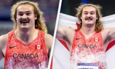 Ethan Katzberg Olympic athlete responds to viewers urging him to take DNA test after spotting his distinctive look in a….see more