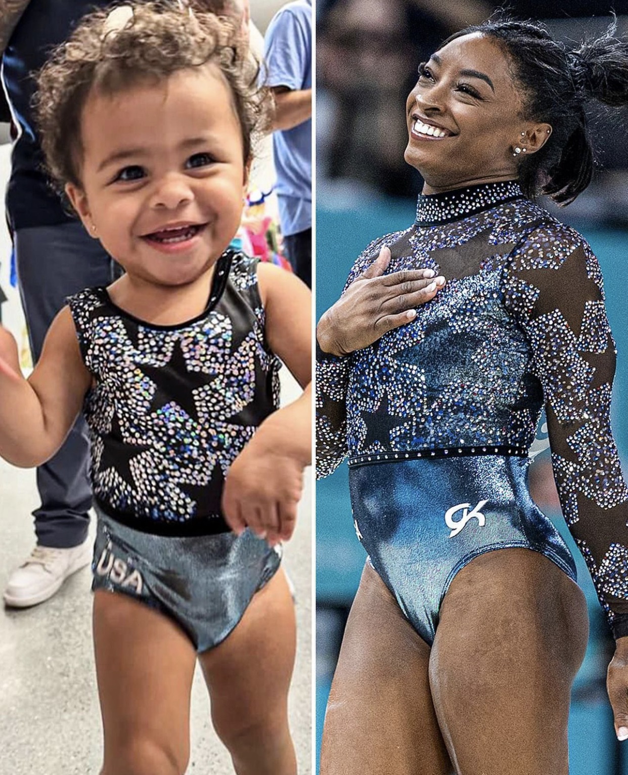 JUST IN: Simone Biles gave a shoutout to niece that has been wearing matching Leo’s throughout the Paris Olympics and she thought family…See more