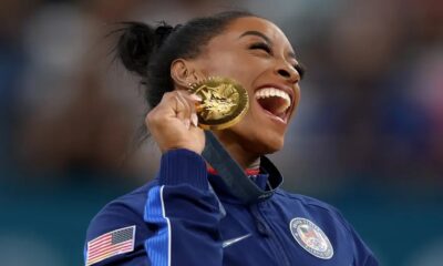 JUST IN: Simone Biles drops major 2028 Olympics hint after winning another gold medal. Cecile Landi, Biles’s gymnastics coach thinks otherwise, Says, “Never gonna see you again in 2028 even if….”