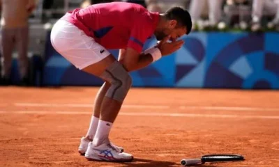 What happened to Novak Djokovic after finally winning an Olympic gold medal. He burst in to Tears he gave all…see more