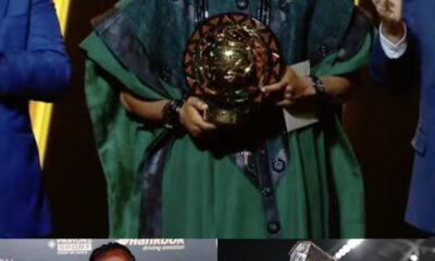 Breaking News...Nigerian International and Atalanta Fc of Italy Serie a Forward, Ademola Lookman, wins African Best Footballer of The Year Award In Grand Style