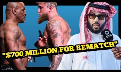 Breaking News...Mike Tyson vs Jake Paul Rematch: "Beat Jake Paul in a knockout within 3 minutes and $700 million is all yours"...Saudi Crown Prince to Mike Tyson.