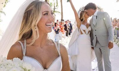 Just moments ago, Chiefs star Patrick Mahomes proved he's every bit the gentleman, as he renewed his vows to his stunning wife, Brittany, with the heartfelt promise, "I will marry you again and again..."