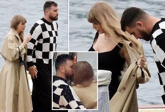 Hold up, have you seen this? The internet is buzzing over a viral video of Travis Kelce, Taylor Swift, and their crew partying on a boat cruise in Kansas City during the Christmas break! You've got to check it out!