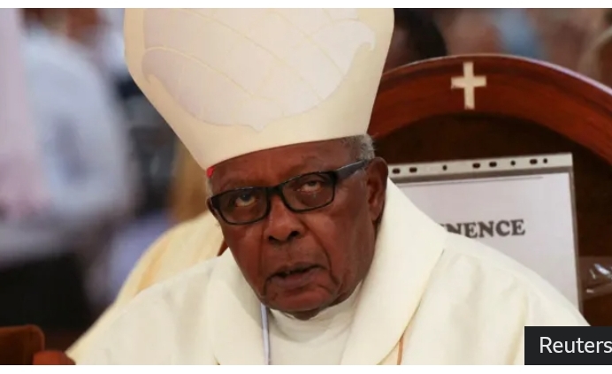 Just in:Kenya's cardinal to miss papal vote because of his critical ill health...watch wat happened to him👇👇