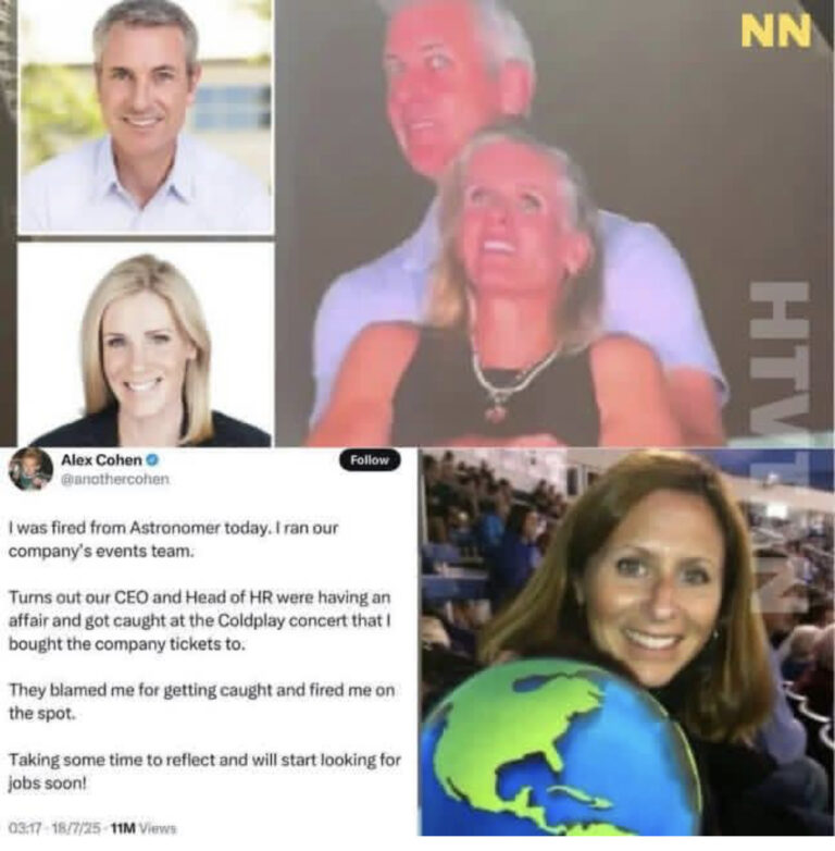 30 minutes ago: The employee who bought concert tickets for CEO Andy Byron was fired immediately and posted angrily: “They blamed me, then fired me immediately and forced me to…