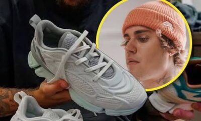 Justin Bieber Just Designed His Own Football-Inspired Sneakers. Here's a First-Look