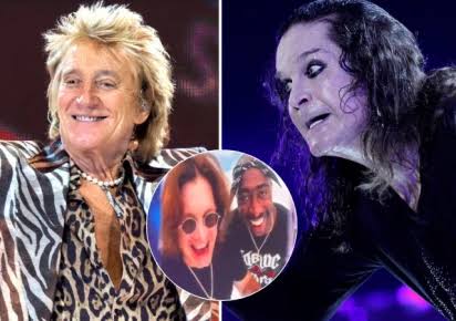 Rod Stewart is facing backlash after airing AI tribute to Ozzy Osbourne partying in heaven with dead icons